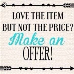 Prices always negotiable!